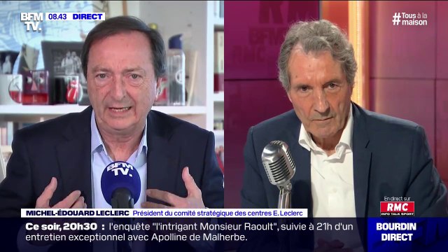 Michel-Édouard Leclerc annonce que les masques vendus dans ses magasins coûteront 50 centimes d'euros