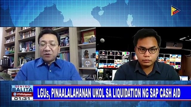 LGUs, pinaalalahanan ukol sa liquidation ng SAP cash aid