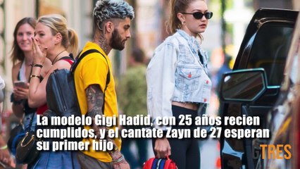 Gigi Hadid y Zayn Malik esperan su primer hijo