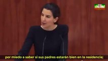 Rocío Monasterio pone en su sitio a la izquierda, exigiendo al Gobierno que tome medidas de una vez
