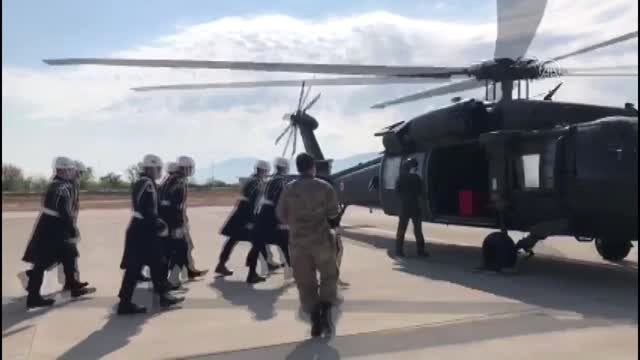 Munzur Çayı'nda akıntıya kapılarak şehit olan Uzman Çavuş Güneş için tören düzenlendi