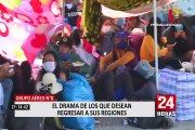 Cientos de peruanos a la espera de un vuelo humanitario para regresar a sus regiones