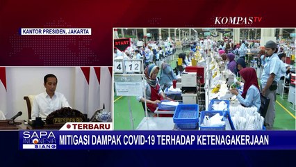 Jokowi Mitigasi Dampak Corona Terhadap Ketenagakerjaan
