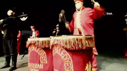 Mehteran takımından 'Evde Kal' Marşı