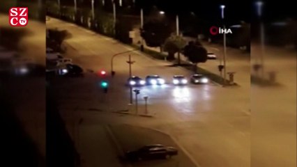 Yarış yapan otomobillere 598 lira ceza