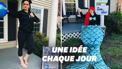 Pour tromper l’ennui en confinement, cette Américaine se déguise tous les jours