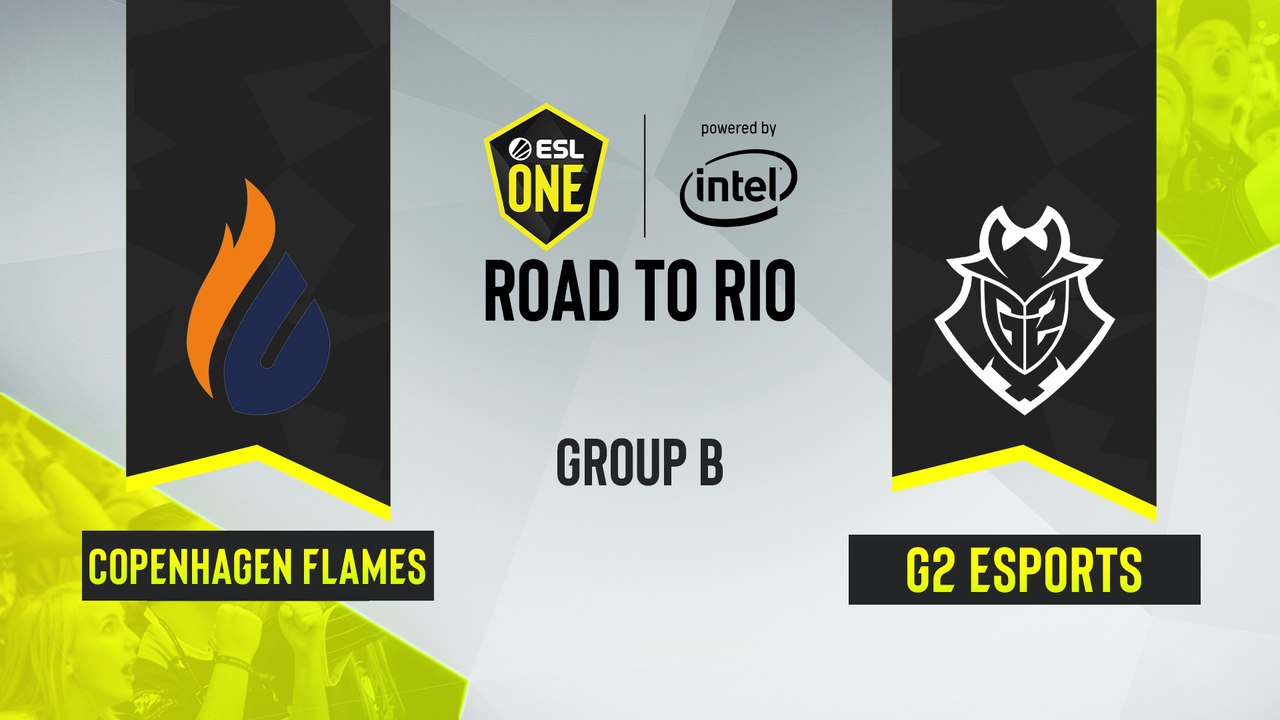 CSGO - Copenhagen Flames vs. G2 Esports [Inferno] Map 1 - ESL One Road to Rio - Group B - EU