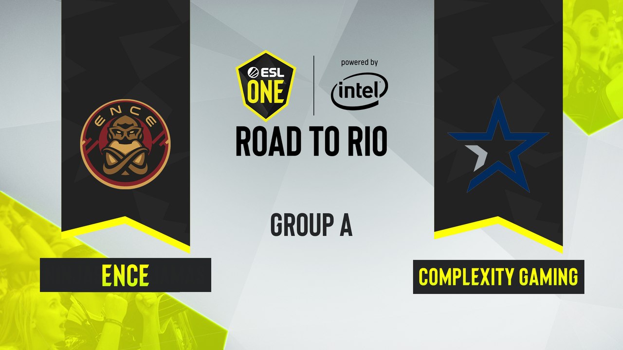CSGO - ENCE vs. Complexity Gaming [Mirage] Map 3 - ESL One Road to Rio - Group A - EU