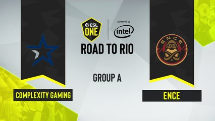 CSGO - ENCE vs. Complexity Gaming [Train] Map 2 - ESL One Road to Rio - Group A - EU