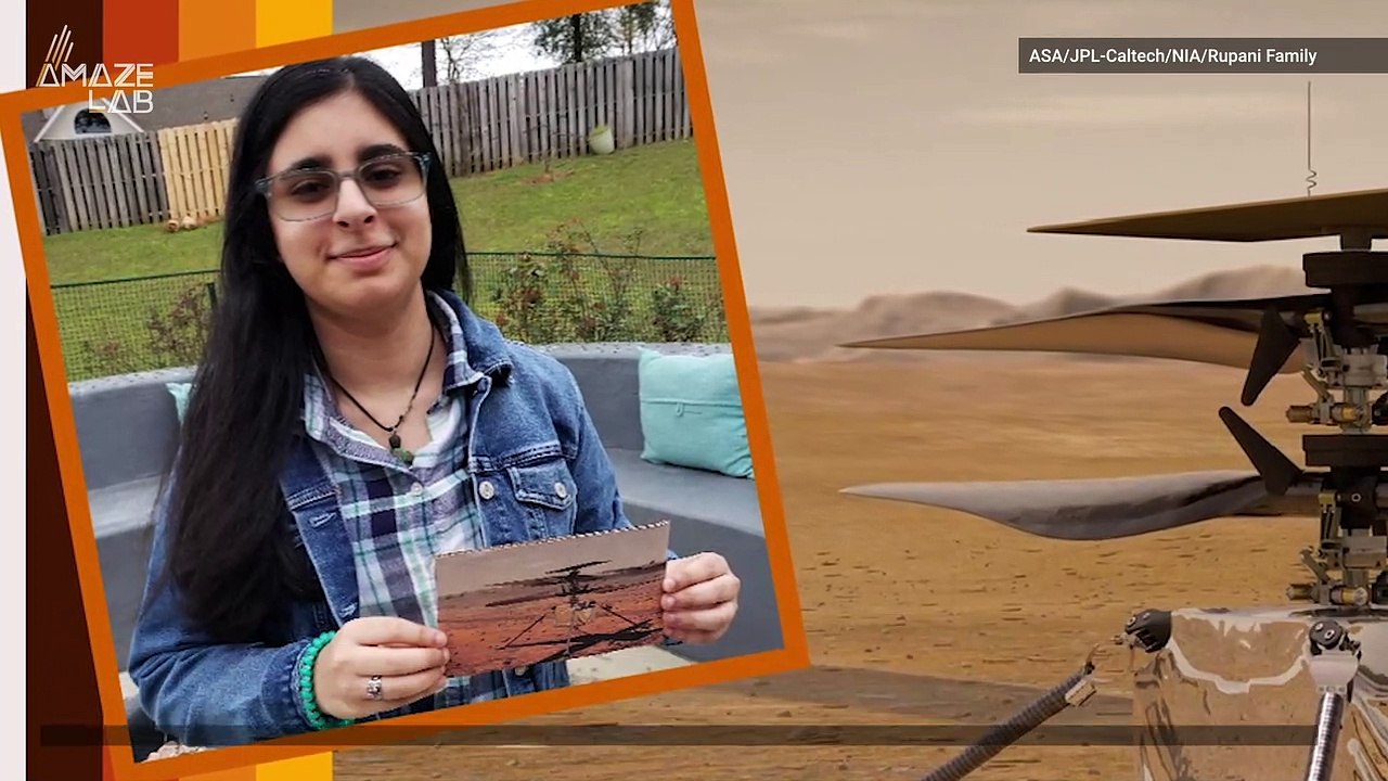 NASA's Mars Helicopter Gets a New Name!