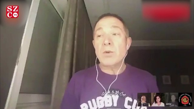 Sümer Ezgü, canlı yayında tabureden düştü