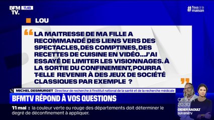 La maîtresse de ma fille a conseillé de nombreux liens vers des vidéos. A la sortie du confinement, pourra-t-elle revenir à des jeux de société classiques? BFMTV répond à vos questions