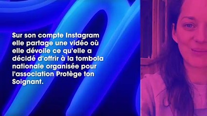 Coronavirus : Marion Cotillard se sépare d’un objet inestimable pour venir en aide aux soignants