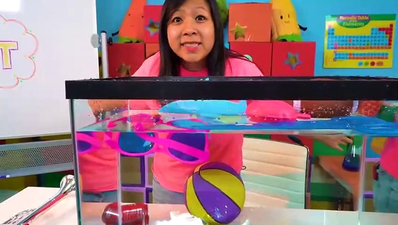 Science Video for Kids learning Sink or Float Experiment!