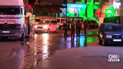 Şişli'de doğalgaz borusu patladı