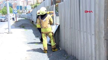 KAĞITHANE'DE İNTİHAR GİRİŞİMİ