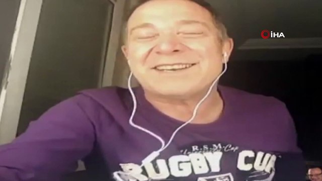 Sümer Ezgü canlı yayında tabureden düştü, gülmekten konuşamadı