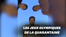 Confinée, cette famille américaine invente les Jeux Olympiques de la quarantaine