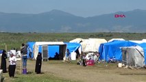 GAZİANTEP-İslahiye'ye gelen 1500 mevsimlik tarım işçisi çadırlarında karantinada