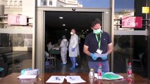 El Colegio de Médicos de Sevilla realiza test rápidos a sus colegiados
