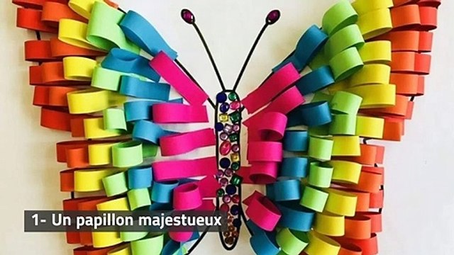 10 bricolages colorés qui ne nécessitent que du papier pour divertir les enfants
