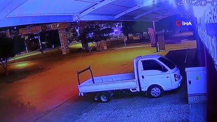 En olmadık yerde yaptığı drift pahalıya maloldu