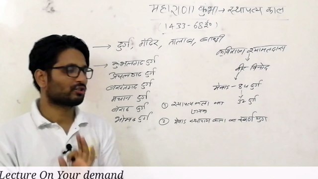 RAJASTHAN HISTORY/MEWAR HISTORY/महाराणा कुम्भा का स्थापत्य काल