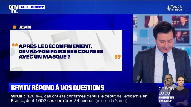 Après le déconfinement, devra-t-on faire ses courses avec un masque? BFMTV répond à vos questions
