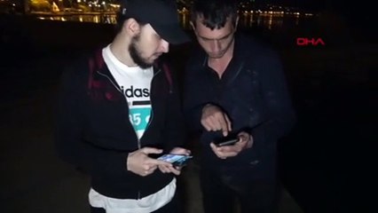 Büyükçekmece sahilinde ''mavi ışık'' heyecanı! Görenler şaşkına döndü