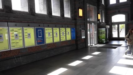 Tournai interieur gare sans mobilier 30.04.2020