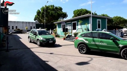 Napoli - Fabbrica di detersivi abusiva con 4 lavoratori  in nero  (30.04.20)