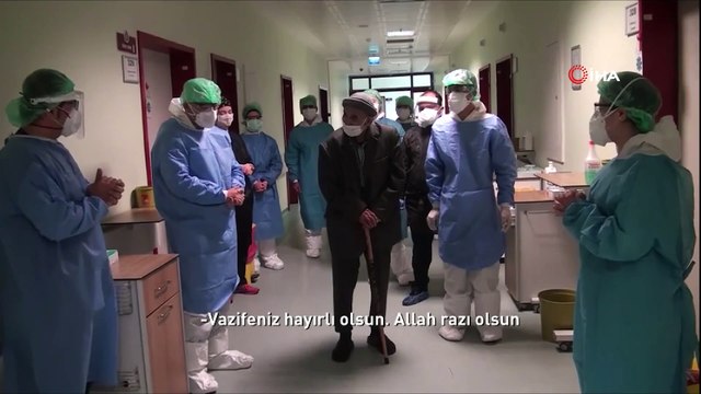 101 yaşında korona virüsü yendi