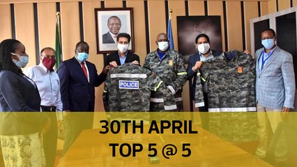 Top 5 @ 5: Sh1 billion virus expenditure report, 12 new virus cases, No more Chinese imports