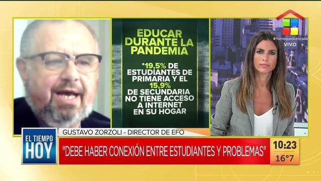 Educar durante la pandemia: Hay lugares del país sin internet