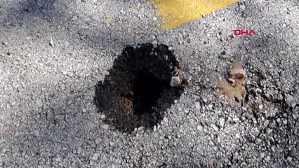 Bodrum'da patlayan su borusu çevreyi göle çevirdi
