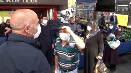 Gaziosmanpaşa zabıtasından pazar denetimi