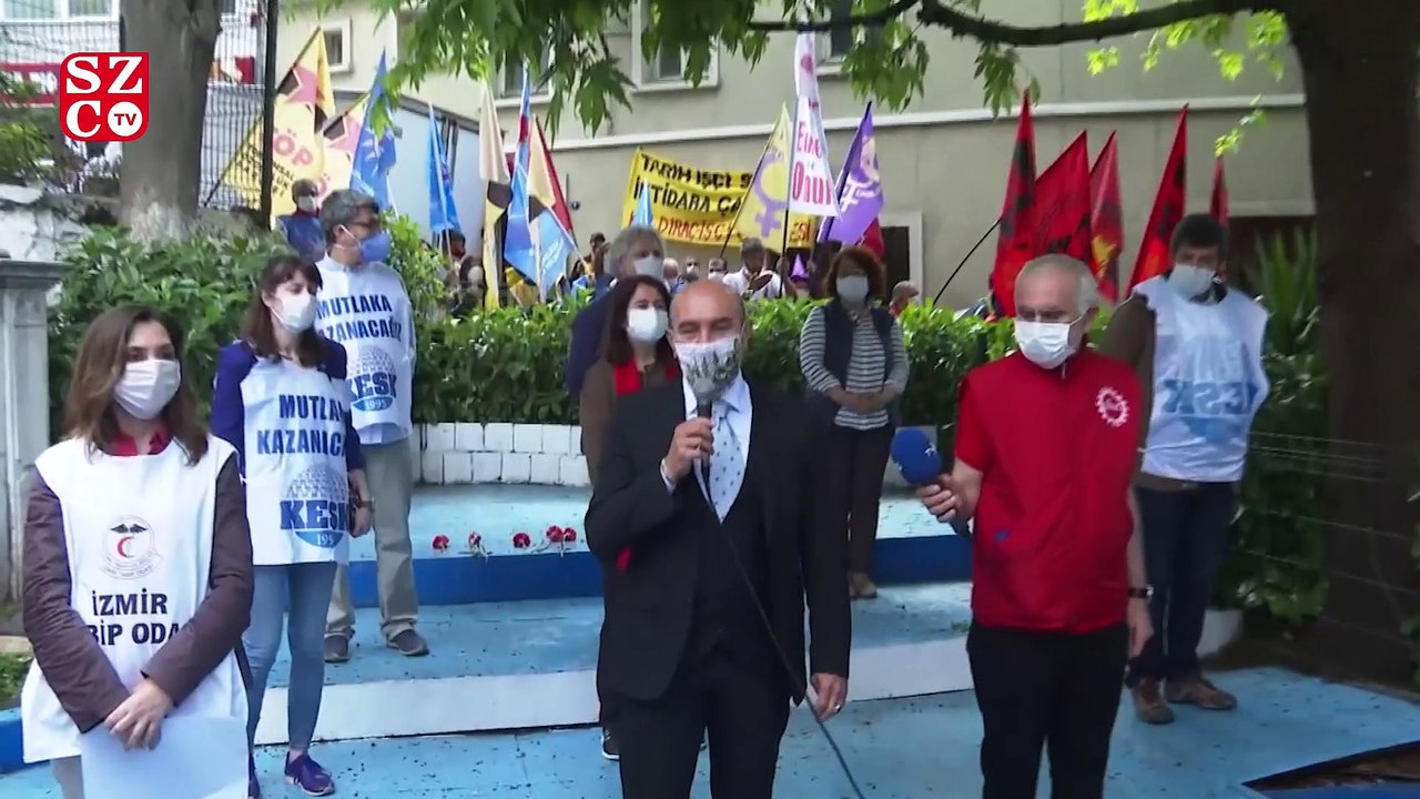 İzmir’de 114 yıl sonra aynı yerde 1 Mayıs kutlandı