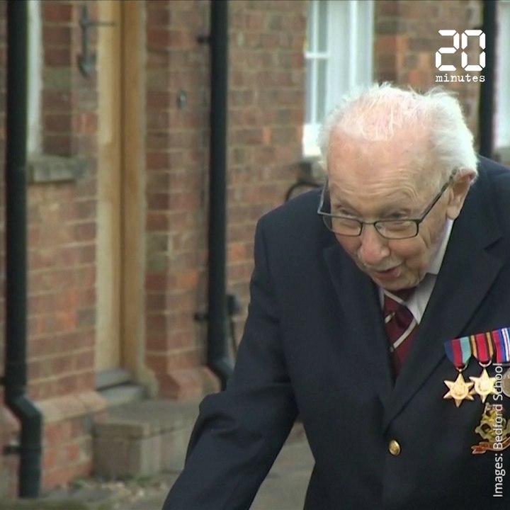 Coronavirus : Tom Moore fête ses 100 ans après avoir récolté 31 millions de livres pour les soignants