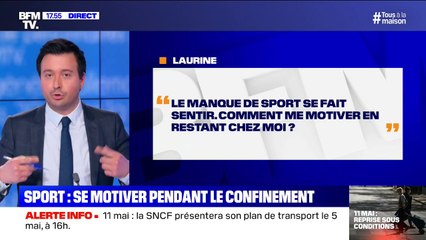 Comment puis-je me motiver pour faire du sport chez moi? BFMTV répond à vos questions