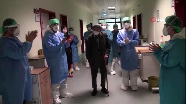 101 yaşında korona virüsü yendi