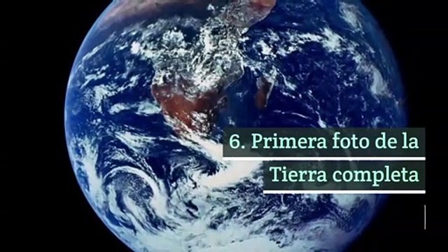 Las mejores fotos históricas de la Tierra desde el espacio