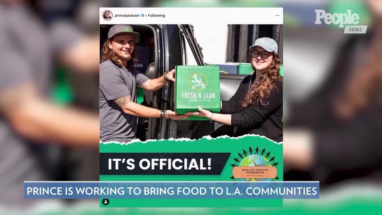 Prince Jackson Says His Dad Would Be 'Proud' of His Charitable COVID-19 Actions