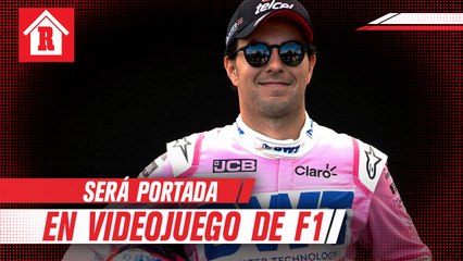 Checo Pérez será portada de videojuego de Fórmula Uno