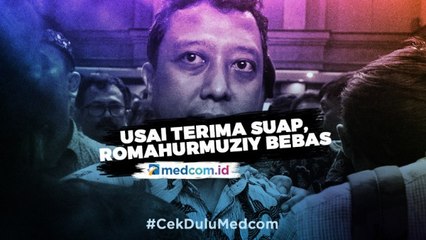 Usai Terima Suap Ratusan Juta, Romahurmuziy Bebas