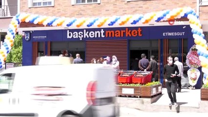 "Başkent Market" açıldı