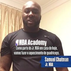 Walking Quad Stretch with Sam Chatman (Portuguese Subtitles)