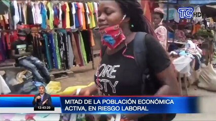 Mitad de la población económicamente activa con riesgo laboral