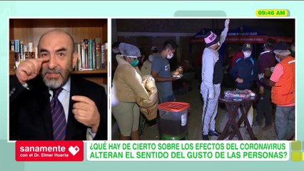 #SanamenteConElDrHuerta - ¿Los efectos del coronavirus del COVID-19 alteran el sentido del gusto?