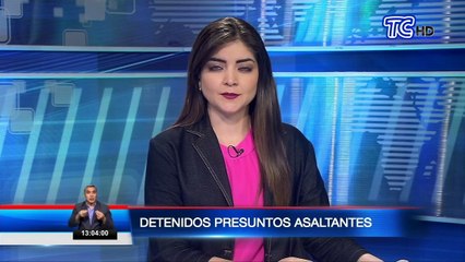 Capturan a dos presuntos asaltantes al norte de Quito
