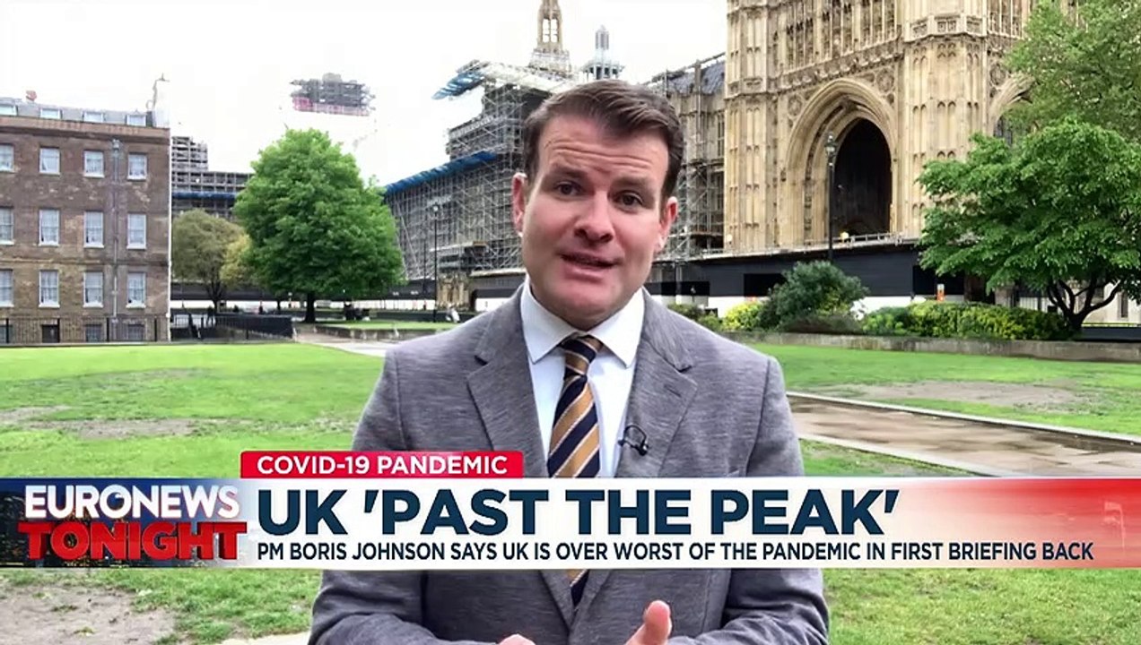 COVID-19: Boris Johnson says UK is 'past the peak' and promises lockdown exit plan next week